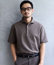 サーフニットシャツ襟POLOシャツ