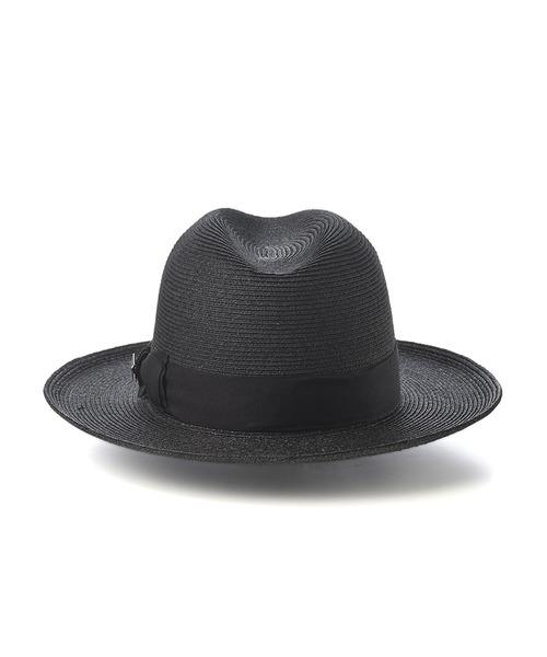 schott(ショット)の「Schott-One Ster Raffia Hat(ハット・メンズ・ブラック・FREE)」の3枚目の写真