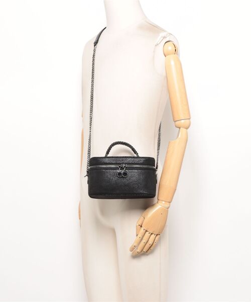 STELLA McCARTNEY(ステラマッカートニー)の「Falabella Vanity Case / ファラベラ バニティ ケース(ショルダーバッグ・レディース・ブラック・ONE SIZE)」の8枚目の写真
