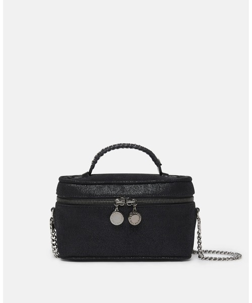 STELLA McCARTNEY(ステラマッカートニー)の「Falabella Vanity Case / ファラベラ バニティ ケース(ショルダーバッグ・レディース・ブラック・ONE SIZE)」の1枚目の写真