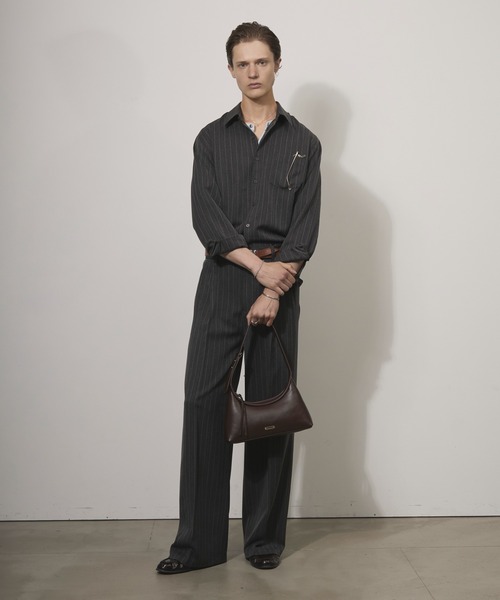 Adoon plain(アドーンプレーン)の「ASSORTED BASIC LONG SLEEVE SHIRT / アソートベーシックロングスリーブシャツ(シャツ/ブラウス・メンズ・チャコールグレー/ブラック/ベージュ・MEDIUM/LARGE)」の11枚目の写真