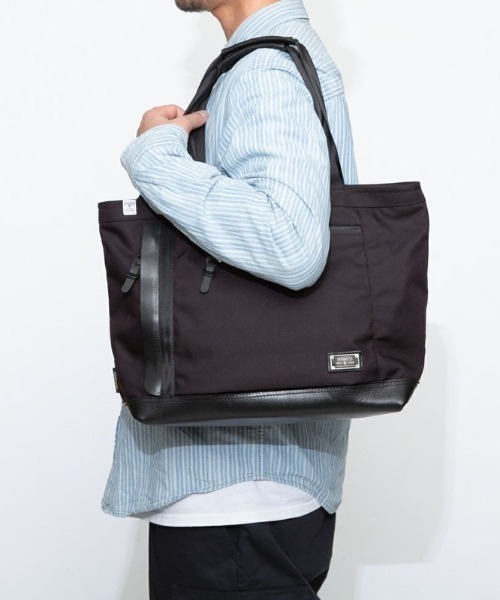 AS2OV（アッソブ）の「【AS2OV/アッソブ】 BALLISTIC NYLON TOTE L / トートバッグ（トートバッグ・メンズ・ブラック・FREE）」の2枚目の写真