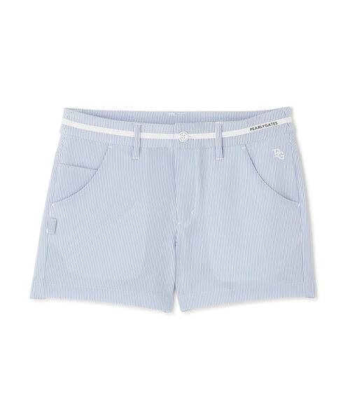 PEARLY GATES(パーリーゲイツ)の「【PEARLY GATES】ストライプPeストレッチサッカーショートパンツ(その他パンツ・レディース・ブルー系その他・SMALL/MEDIUM/LARGE/X-SMALL)」の10枚目の写真