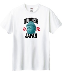 NIPOP（ニポップ） 半袖Tシャツ 仏陀 和 ロゴ イラスト プリント インバウンド お土産 カットソー メンズ ユニセックス