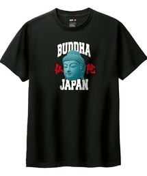 NIPOP（ニポップ） 半袖Tシャツ 仏陀 和 ロゴ イラスト プリント インバウンド お土産 カットソー メンズ ユニセックス