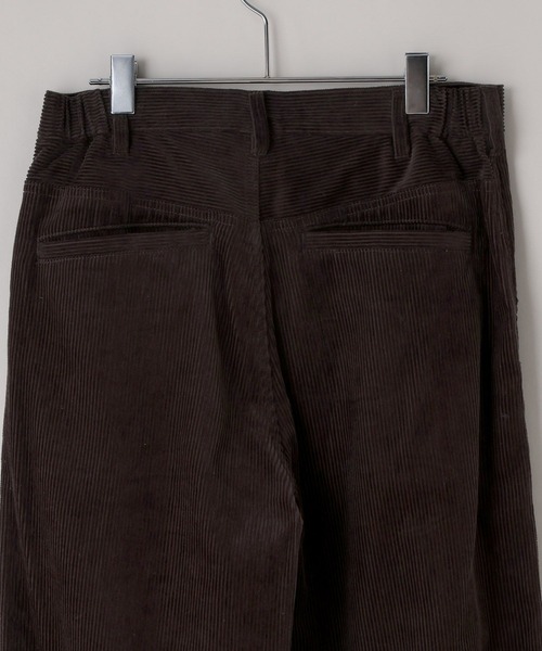 LOWRYS FARM(ローリーズファーム)の「SETUP可能【LFM(U)】コーデュロイタックワイドパンツ 1074741(その他パンツ・メンズ・グリーン/アイボリー/ブラウン・MEDIUM/LARGE)」の8枚目の写真