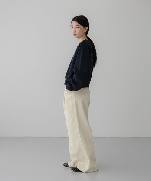 LOWRYS FARM(ローリーズファーム)の「SETUP可能【LFM(U)】コーデュロイタックワイドパンツ 1074741(その他パンツ・メンズ・グリーン/アイボリー/ブラウン・MEDIUM/LARGE)」の21枚目の写真