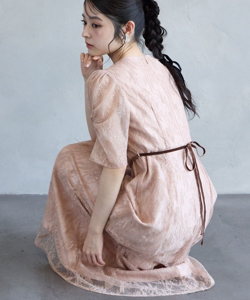 レディースのワンピース/ドレス（花柄・ボタニカル柄）ファッション