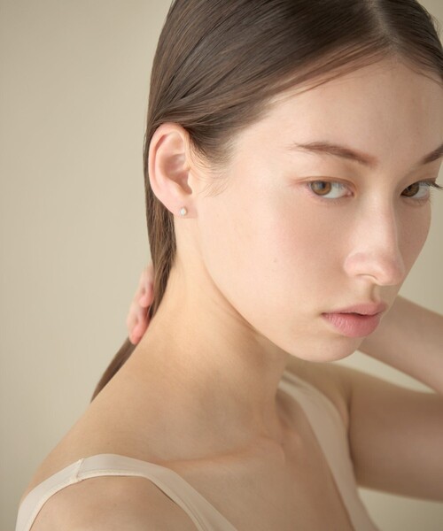 ete bijoux（エテビジュー）の「[ピース] K10YG オパール ピアス（ピアス（片耳用）・レディース・イエローゴールド・FREE）」の4枚目の写真