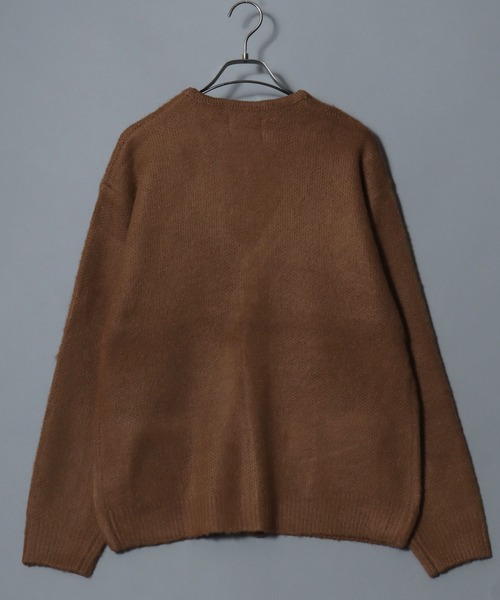 ANPAS(アンパス)の「【UNIVERD72】Mohair-Touch Cardigan /【ユニバード72】モヘアタッチカーディガン ニット ユニセックス メンズ レディース 起毛(カーディガン/ボレロ・メンズ・クリーム/ブラウン/ブラック/イエロー/ブルー/パープル/ピンク/ミント・M/L/XL)」の19枚目の写真