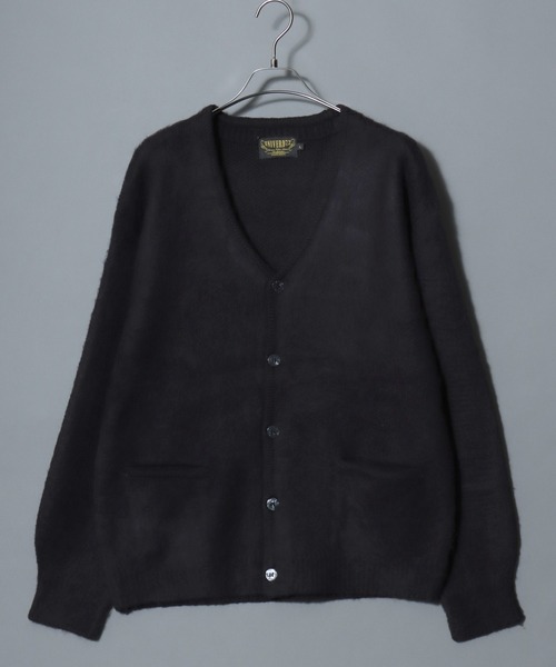 ANPAS(アンパス)の「【UNIVERD72】Mohair-Touch Cardigan /【ユニバード72】モヘアタッチカーディガン ニット ユニセックス メンズ レディース 起毛(カーディガン/ボレロ・メンズ・クリーム/ブラウン/ブラック/イエロー/ブルー/パープル/ピンク/ミント・M/L/XL)」の14枚目の写真