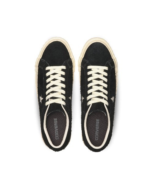 CONVERSE(コンバース)の「CONVERSE ONE STAR AGED SUEDE AG(コンバース ワンスター エイジド スエード AG)(スニーカー・メンズ・ブラック/ワイン系・23cm/23.5cm/24cm/24.5cm/28cm/25cm/29cm/25.5cm/26cm/26.5cm/27cm/27.5cm)」の6枚目の写真