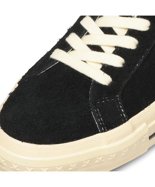 CONVERSE(コンバース)の「CONVERSE ONE STAR AGED SUEDE AG(コンバース ワンスター エイジド スエード AG)(スニーカー・メンズ・ブラック/ワイン系・23cm/23.5cm/24cm/24.5cm/28cm/25cm/29cm/25.5cm/26cm/26.5cm/27cm/27.5cm)」の8枚目の写真