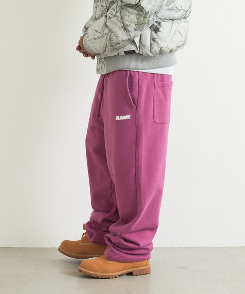 XLARGE(エクストララージ)の「OG SWEAT PANTS(その他パンツ・メンズ・ブラック/アッシュ/ピンク/グリーン・S/M/L/XL)」の22枚目の写真