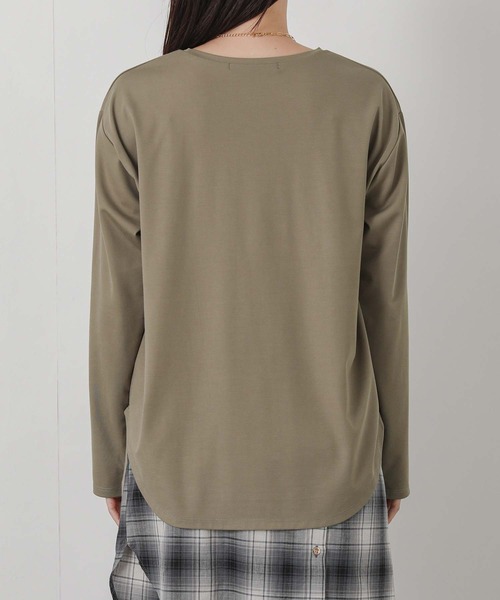 Gready Brilliant（グレディブリリアン）の「８２フロッキーロゴロンT（Tシャツ/カットソー・レディース・モカ/ブラック・FREE）」の20枚目の写真