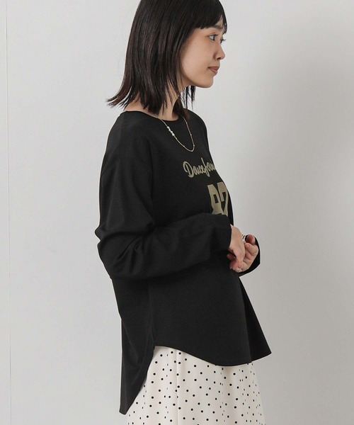 Gready Brilliant（グレディブリリアン）の「８２フロッキーロゴロンT（Tシャツ/カットソー・レディース・モカ/ブラック・FREE）」の16枚目の写真