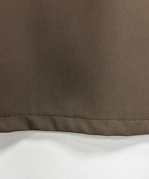ONEP STAR(ワンピスター)の「スタンドカラーウエストリボンロングワンピース(ワンピース・レディース・ブラウン・MEDIUM/X-LARGE/LARGE)」の14枚目の写真