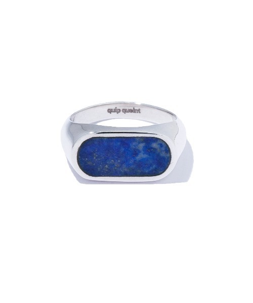 quip queint(クイップクエイント)の「【quip queint】palette ring/パレット リング(リング・レディース・グリーン/ブルー/シルバー×オニキス/ホワイト・#11/#9/#15/#13)」の6枚目の写真