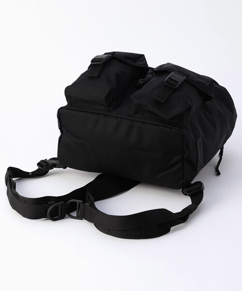 BAICYCLON by Bagjack（バイシクロン バイ バグジャック）の「BAICYCLON/バイシクロン 限定販売 NYLON TWILL MINI BACKPACK / BCL-155（ショルダーバッグ・メンズ・ブラック・ﾌﾘ-）」の4枚目の写真