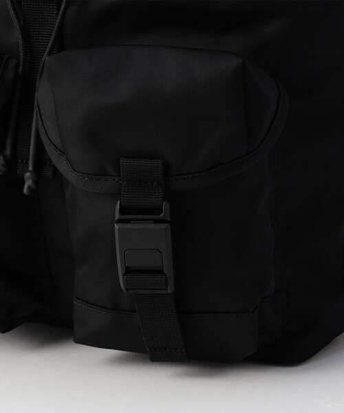 BAICYCLON by Bagjack（バイシクロン バイ バグジャック）の「BAICYCLON/バイシクロン 限定販売 NYLON TWILL MINI BACKPACK / BCL-155（ショルダーバッグ・メンズ・ブラック・ﾌﾘ-）」の6枚目の写真