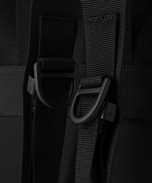 BAICYCLON by Bagjack（バイシクロン バイ バグジャック）の「BAICYCLON/バイシクロン 限定販売 NYLON TWILL MINI BACKPACK / BCL-155（ショルダーバッグ・メンズ・ブラック・ﾌﾘ-）」の8枚目の写真