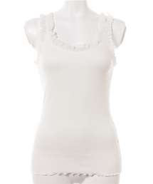 one after another NICE CLAUP | 【ナイスクラップ】フリルテレコタンクトップ(タンクトップ)