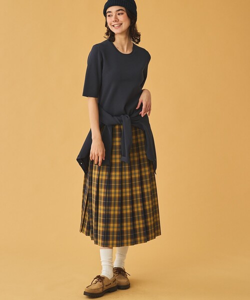 AIGLE（エーグル）の「UVカット ミディアムスリーブTシャツ（Tシャツ/カットソー・レディース・レッド/グレー/ダークネイビー・M/S/L）」の3枚目の写真