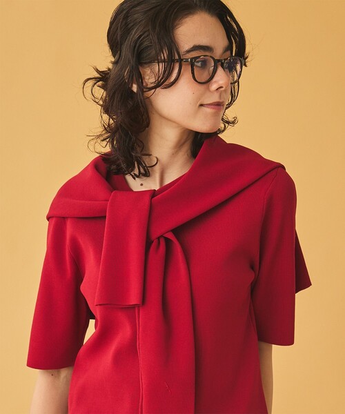 AIGLE（エーグル）の「UVカット ミディアムスリーブTシャツ（Tシャツ/カットソー・レディース・レッド/グレー/ダークネイビー・M/S/L）」の8枚目の写真