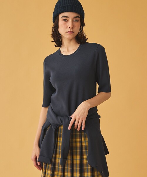 AIGLE（エーグル）の「UVカット ミディアムスリーブTシャツ（Tシャツ/カットソー・レディース・レッド/グレー/ダークネイビー・M/S/L）」の17枚目の写真