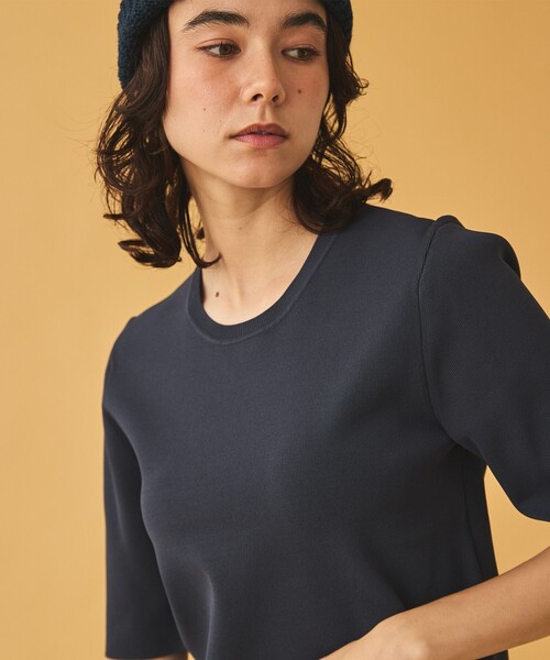 AIGLE（エーグル）の「UVカット ミディアムスリーブTシャツ（Tシャツ/カットソー・レディース・レッド/グレー/ダークネイビー・M/S/L）」の18枚目の写真