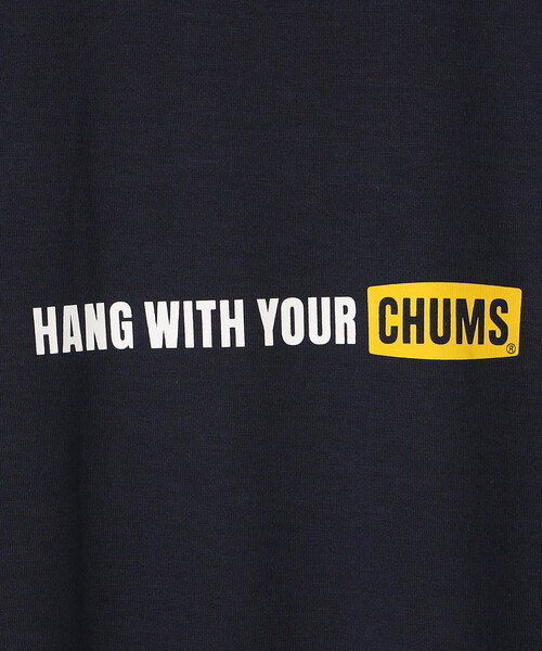 CHUMS（チャムス）の「限定展開 CHAMS/チャムス フィルモア ブービーフォックス L/S Tシャツ / Fillmore BoobyFox L/S T / CH01-2872（Tシャツ/カットソー・メンズ・ネイビー/ホワイト/ブラック・SMALL/MEDIUM/LARGE/X-LARGE）」の6枚目の写真