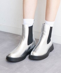 サイドゴアジョッキ―ショートブーツ