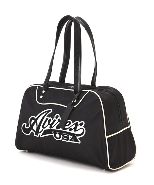 AVIREX（アヴィレックス）の「《WEB&DEPOT限定》LOGO BOSTON BAG（ボストンバッグ・レディース・レッド/ブラック/ホワイト系その他・F）」の6枚目の写真