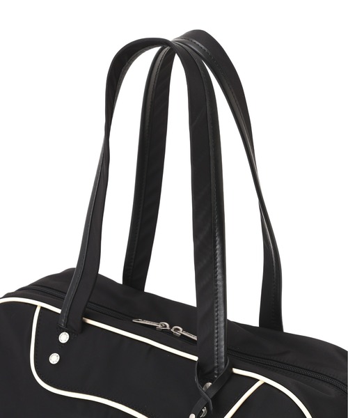 AVIREX（アヴィレックス）の「《WEB&DEPOT限定》LOGO BOSTON BAG（ボストンバッグ・レディース・レッド/ブラック/ホワイト系その他・F）」の8枚目の写真
