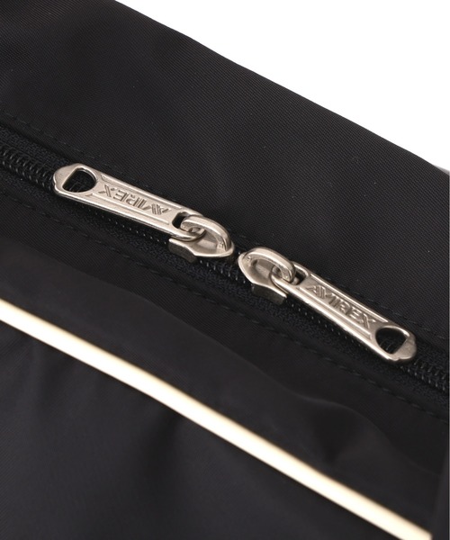 AVIREX（アヴィレックス）の「《WEB&DEPOT限定》LOGO BOSTON BAG（ボストンバッグ・レディース・レッド/ブラック/ホワイト系その他・F）」の9枚目の写真