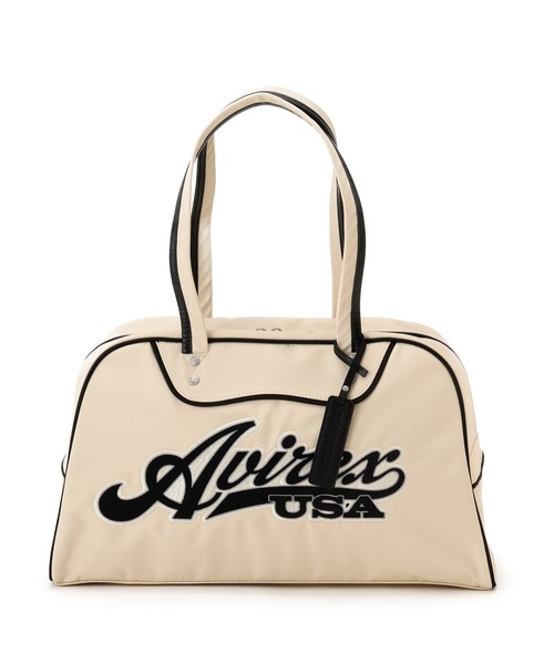 AVIREX（アヴィレックス）の「《WEB&DEPOT限定》LOGO BOSTON BAG（ボストンバッグ・レディース・レッド/ブラック/ホワイト系その他・F）」の17枚目の写真