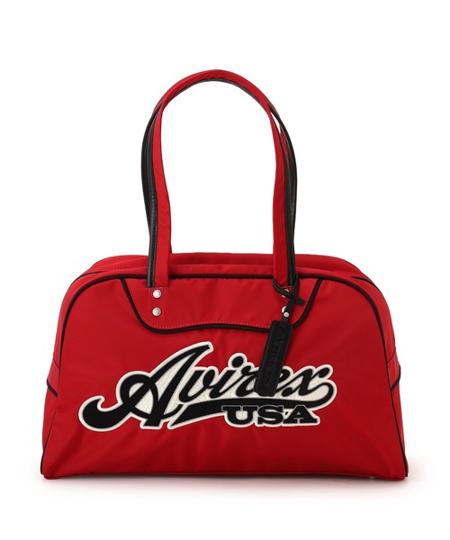 AVIREX（アヴィレックス）の「《WEB&DEPOT限定》LOGO BOSTON BAG（ボストンバッグ・レディース・レッド/ブラック/ホワイト系その他・F）」の19枚目の写真