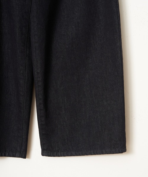 ikka(イッカ)の「2タックデニムワイドパンツ(その他パンツ・メンズ・ネイビー・L/M)」の6枚目の写真