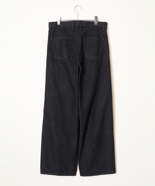 ikka(イッカ)の「2タックデニムワイドパンツ(その他パンツ・メンズ・ネイビー・L/M)」の9枚目の写真