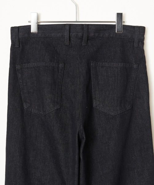 ikka(イッカ)の「2タックデニムワイドパンツ(その他パンツ・メンズ・ネイビー・L/M)」の11枚目の写真