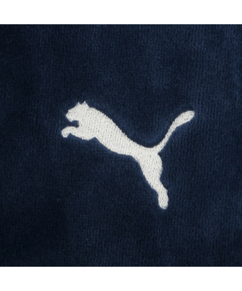 PUMA（プーマ）の「PUMA プーマ ウィメンズ ESS エレベーテッド ベロア フルジップ フーディ（ジャージ・レディース・ブルー/チョコ/ブラック・MEDIUM/LARGE/X-LARGE/SMALL）」の8枚目の写真