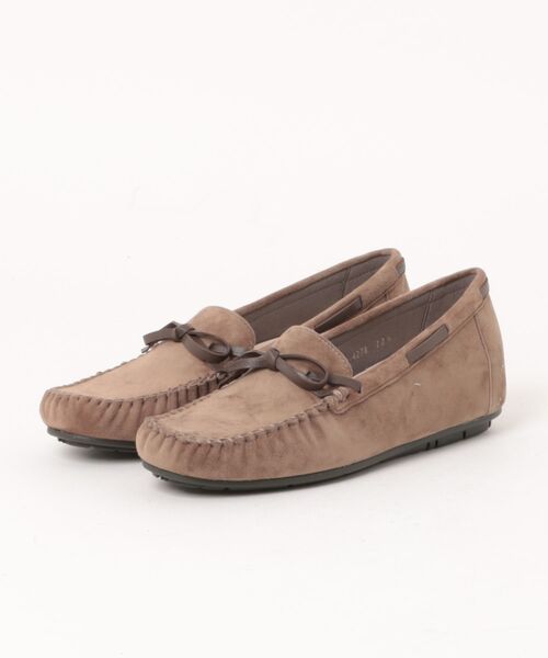 UnReef(アンリーフ)の「インヒールモカシン(パンプス・レディース・ブラック/ダークグレー/サンドベージュ・23.0cm/22.5cm/23.5cm/24.0cm/24.5cm)」の3枚目の写真