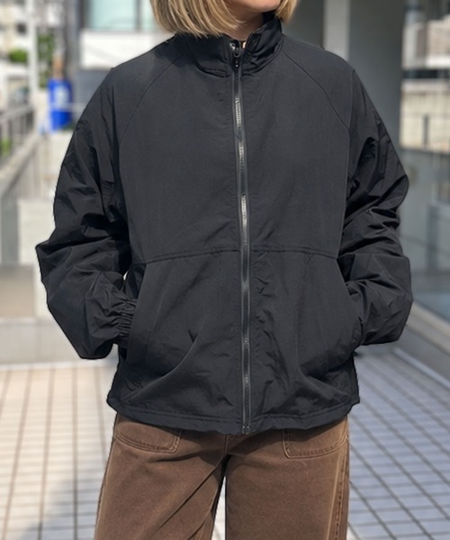 yield(イールド)の「【STUSSY】ステューシー WARM UP JACKET ナイロン ジャケット(ナイロンジャケット・メンズ・ブラック・M/L/XL)」の7枚目の写真