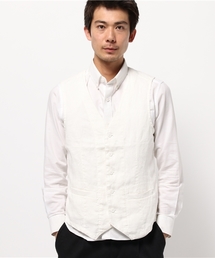 GRAND GLOBAL | GRAND GLOBAL / リネンワークベスト			(ベスト)