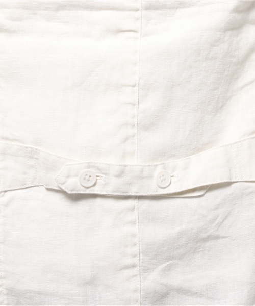 GRAND GLOBAL（グランドグローバル）の「GRAND GLOBAL / リネンワークベスト			（ベスト・メンズ・ホワイト・38/40）」の8枚目の写真