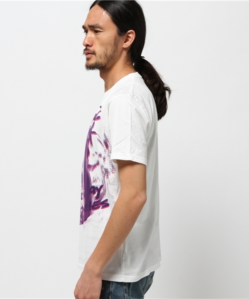 HYSTERIC GLAMOUR（ヒステリックグラマー）の「COMIN’PARADISE pt T-SH（Tシャツ/カットソー・メンズ・ホワイト・SMALL/MEDIUM/LARGE/X-LARGE）」の5枚目の写真