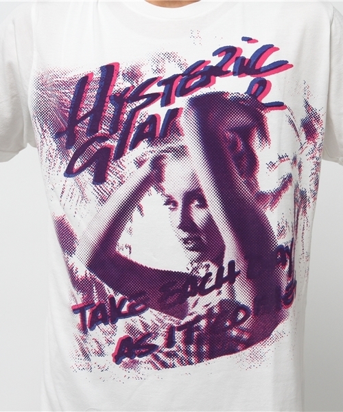 HYSTERIC GLAMOUR（ヒステリックグラマー）の「COMIN’PARADISE pt T-SH（Tシャツ/カットソー・メンズ・ホワイト・SMALL/MEDIUM/LARGE/X-LARGE）」の9枚目の写真