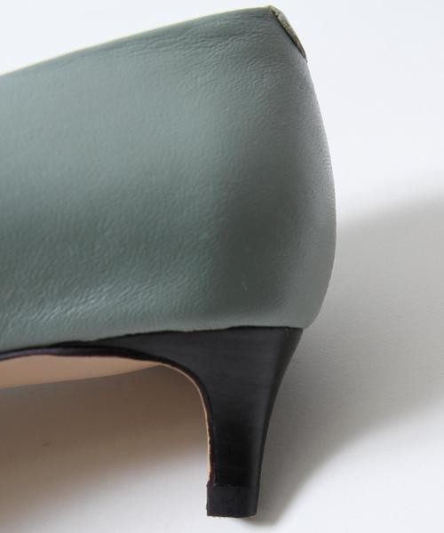 coen（コーエン）の「リアルレザーパンプス（ライトピンク ⇒ WEB限定カラー）（パンプス・レディース・ブラック/ナチュラル/ライトピンク/ライム・SMALL/MEDIUM/LARGE）」の15枚目の写真