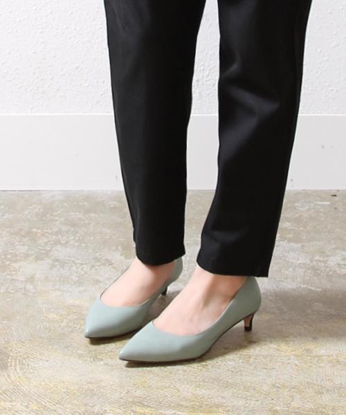 coen（コーエン）の「リアルレザーパンプス（ライトピンク ⇒ WEB限定カラー）（パンプス・レディース・ブラック/ナチュラル/ライトピンク/ライム・SMALL/MEDIUM/LARGE）」の19枚目の写真