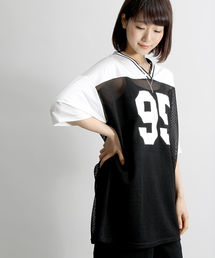 WEGO/メッシュBIG Tシャツ